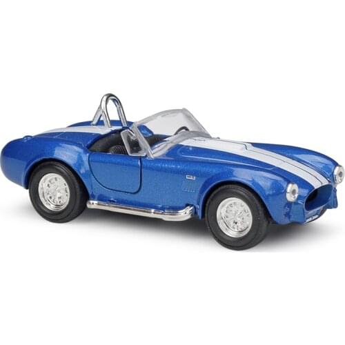 1965 Shelby Cobra 427 S/C WELLY Cars 1/36 Metal Alloy Diecast Model Cars Toys