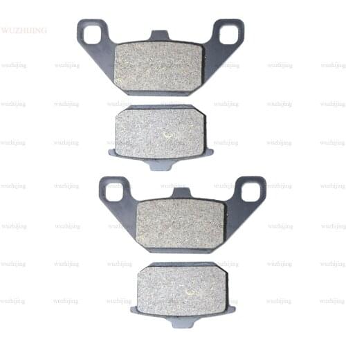 Brake Pad set fit KAWASAKI EX 250 E1-E2 Ninja (86-87) GPZ 250 R (86) GPZ 900 R Ninja ZX900 (84-89) VN 1500 Vulcan SE L (88-92)