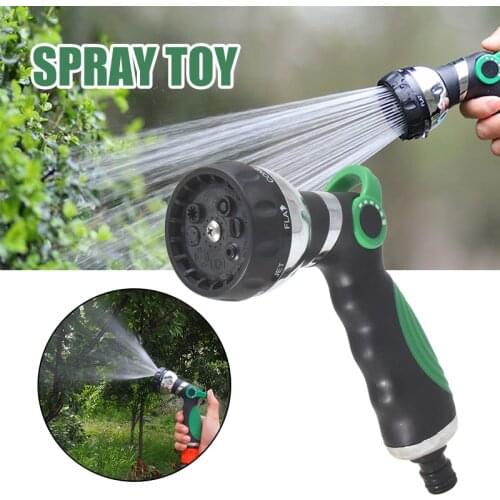 Garden Water Hose Spray Nozzle Anti-Slip and Shock Resistant Design for Watering and Washing GQ