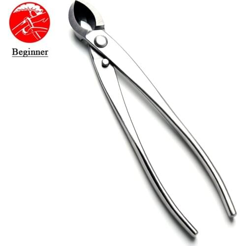 Beginner grade BBTS-05 205mm branch cutter straight edge cutter alloy steel bonsai tools