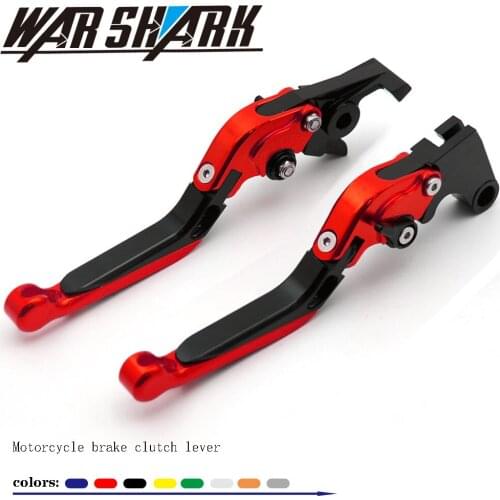 Folding Extendable Adjustable CNC Motorcycle Clutch Brake Levers Accessories For Kawasaki ZZR600 1990-2004