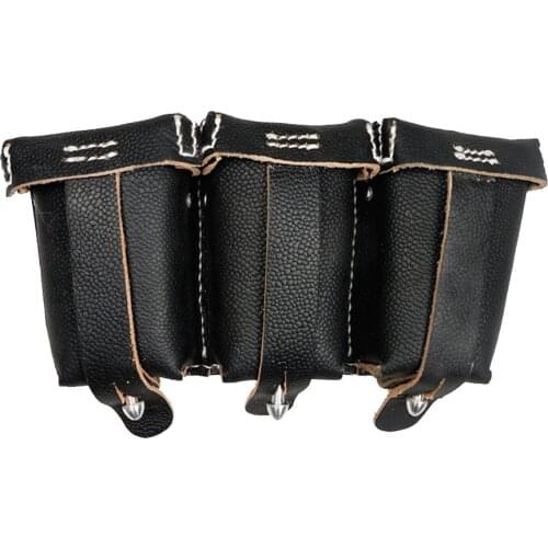 98k Pouch Genuine Outdoor Tool Pouch Men Pouch Bag Hard Pouch Molle Pouch Retro WW2 German Army Cortex Black