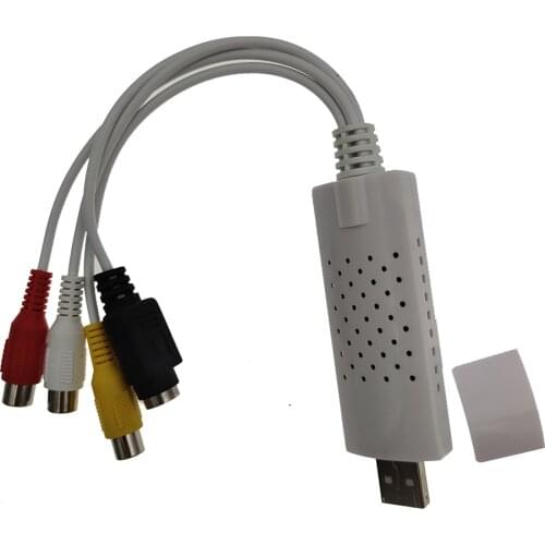 USB 2.0 to RCA Cable Adapter Converter Audio Video Capture Card Adapter PC Cables For TV DVD VHS Capture Device