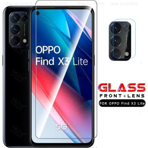 For oppo find x3 lite protective glass for oppo find x3lite x 3 lite screen protector on appo findx3lite safety glass films