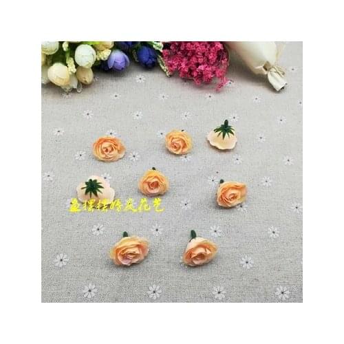 04 Home &wedding decoration Mini tea bag 3CM flower head new DIY handmade decorative flower matching decorative