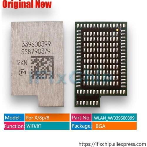 1-20pcs/lot 100% New WLAN_W 339S00399 Wi-Fi IC For iphone 8/X/ 8plus/8 plus WIFI/BT Chiip