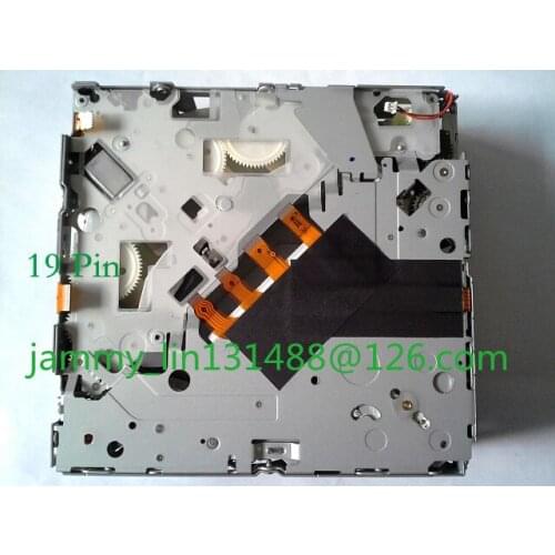 100%new Matsushita 6 CD/DVD changer mechanism 19Pin connector for Mercede COMAND APS NTG3 Backer Harma W221 W204 Navigation GPS