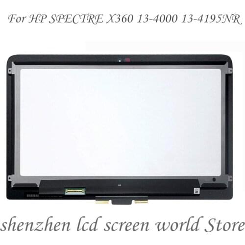13.3"QHD LED LCD Touch Screen Assembly For HP Spectre X360 13-4102na 13-4106na 13-4005tx 13-4002nx 13-4105ur 13-4196DX