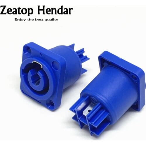 20Pcs High Quality 3 Pin Female Panel PowerCon Stage Light Power Cable Plug Audio Connector at 20A/250V (AC)