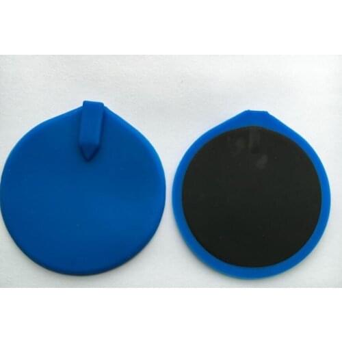 30pcs Round 85cm conductive Silicone Rubber electrodes pad for Tens Weight loss electrical stimulation device massager