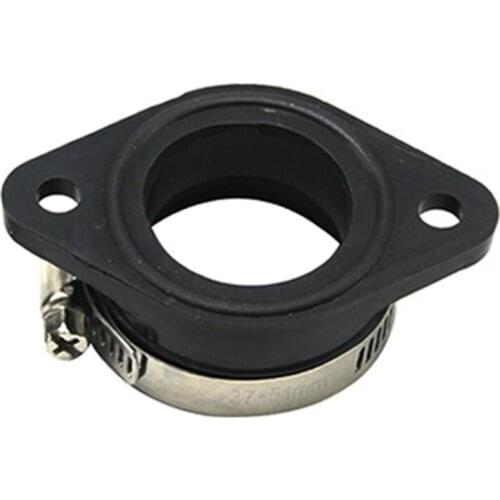 Motorcycle Carburetor Adapter Inlet Intake Pipe Rubber Mat Fit on PWK 28/30mm 23GC