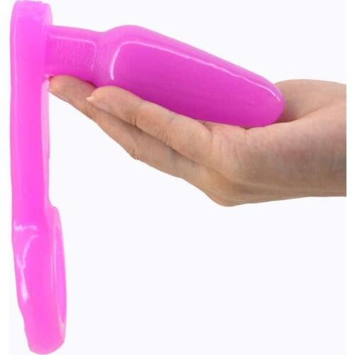 Enema Anal Tapon Anal Vaginal Ball Sex Toys For Men Ass Safety Silicone Vibrator Anal Plug Erotic Games Prostate Lubricant Sex