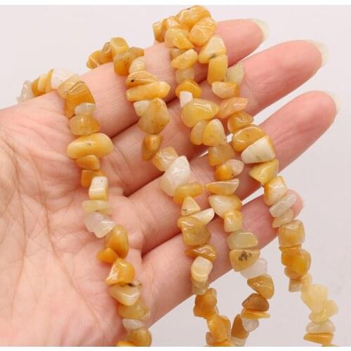 New Natural Topaz Stone Beads Irregular Exquisite Gravel Beaded for Jewelry Making DIY Necklace Bracelet Accessories 5-8mm