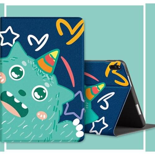 For Huawei MatePad M6 10.8 inch case, for Huawei MatePad 10.4 M6 8.4，M5 8/10.1，Pro 10.8 inch automatic sleep smart silicone case