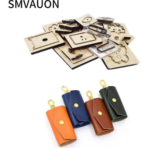 SMVAUON Wooden Die Cutting Diy 2020 Fashion Key case key ring Dies Fille Scrapbooking Suitable For Die-cutting Machines