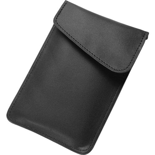 Cell Phone Anti Radiation Portable Interior Signal Blocking Black Shield Wallet Faraday Bag Fraud Protection Pouch Car Key
