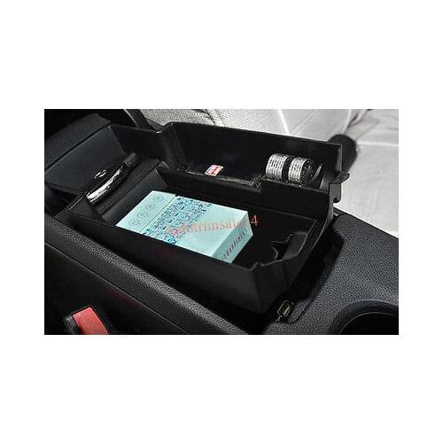 Black Central Armrest Interior Storage Box for Mercedes-Benz B-Class 12-14 W246