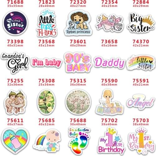 DIY Decoration Crafts Accessories 30pcs Per Cartoon Character Planar Resin PR72884