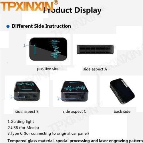 FOR Volvo S60 S90 XC60 XC40 XC90 V60 V90 2018 2019 2020 Carplay Car Android USB AI Box Wireless Mirror Link Auto Radio Upgrade