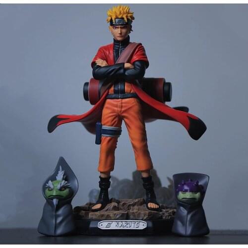 Classic Anime Naruto LS GK Changed To Fairy Mode Action Humanoid Toad Toy Model Ornaments Childrens Gifts Collectibles Unisex