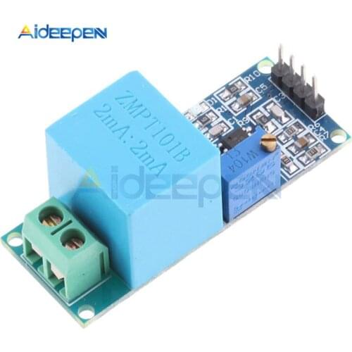 DC 5V-30V Active Single Phase Voltage Transformer Module AC Output Voltage Sensor For Arduino Mega ZMPT101B 2mA