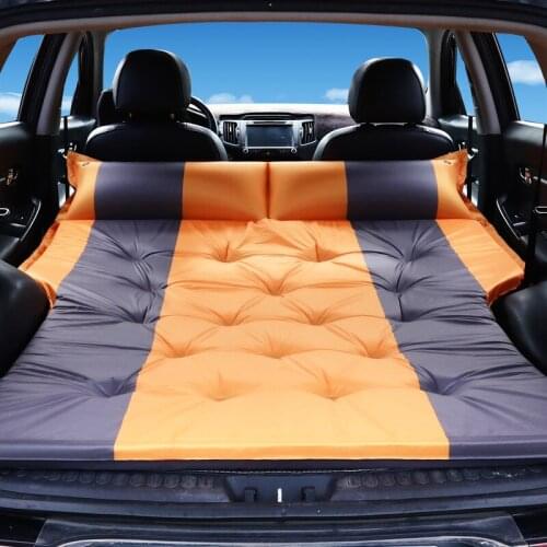 Vehicle-Mounted Inflatable Bed Floatation Bed SUV Trunk Mattress Car Rear Travel Bed Automatic Inflatable Sleeping Mattress
