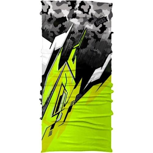 Necko Green Camouflage Buff Bandana Face Mask-DC223 460044813