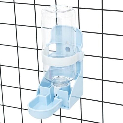 500ML Plastic Pet Drinkers Cat Dog Automatic Feeder Drinking Animal Pet Food Container Water Bowl for Pets Dog Automatic Drinker