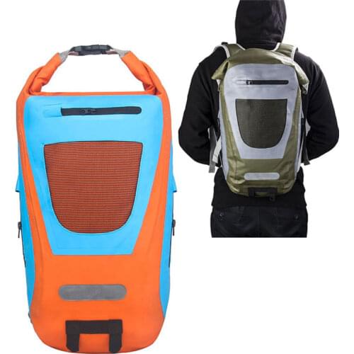 25L Float Swimming Buoy Safety Air Dry Bag PVC Inflatable Bag Lifesaving for Outdoor Water Sport Waterproof Backpack X557D