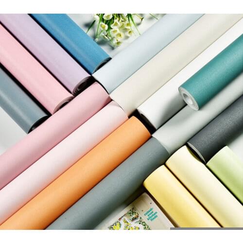 WOKHOME DIY Self-Adhesive Wallpapers Multi-purpose Stickers Waterproof and Oilproof For Bedroom Living Room Home Decorative Wall