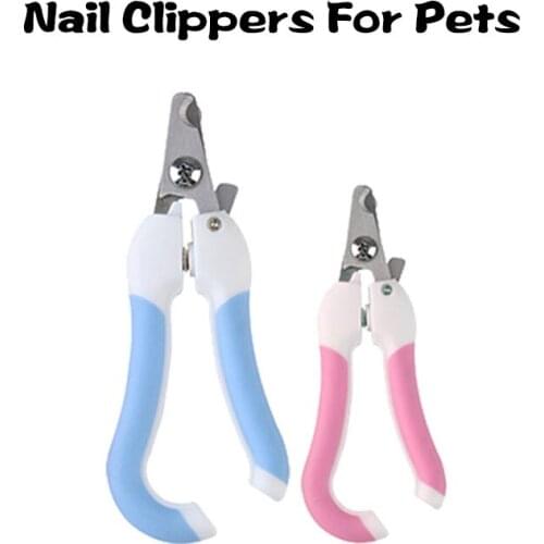 Dog Cat Nail Clippers Dog Stainless Steel Nail Clipper Cleaning Tool Pet Supplies