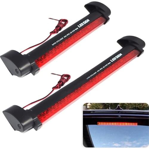 24/32/40/48LED Universal Car Auto Rear Tail High Mounted Stop Brake Light Lamp