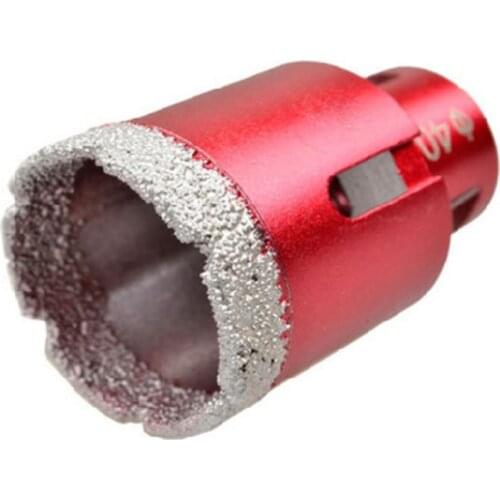 6-75mm M14 Vacuum Brazed Drill Bit High Hardness Hole Saw Cutter for Marble Tile