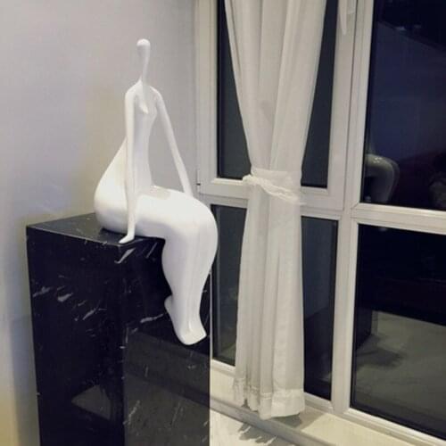 ABSTRACTIVE FIGURE STATUE POPULAR IN BAD LOVE FEMALE CHARACTER RESIN ART&CRAFT DECOR SOUVENIR GIFT L3205