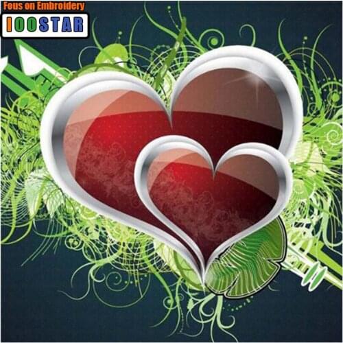 5D diy diamond painting cross stitch 5d diamond embroidery Love heart picture needlework inlay home decor painting craft art