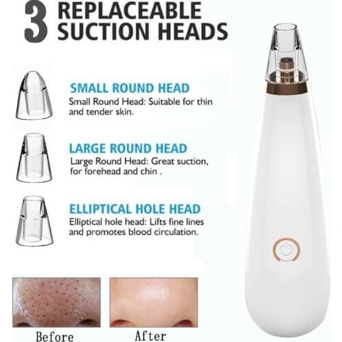 Electric Blackhead Remover Device Acne Black Spot Extractor Vacuum Suction Deep Cleansing Machine Exfoliating Pore Cleaner NEW