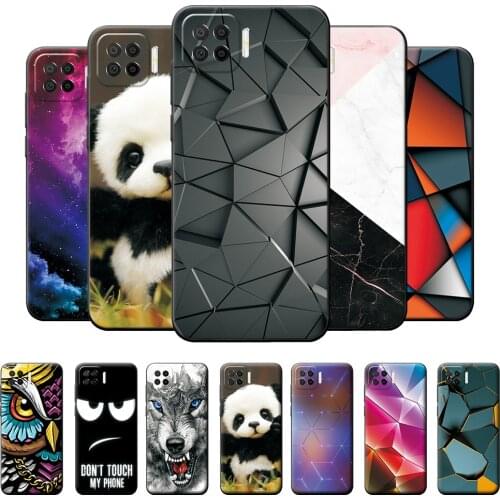 For Oppo A93 Case Cover on A93 Cartoon Cool Fashion Protective Bumper Case For Oppo A93 Silicone 6.5 inch Soft TPU Phone Cover