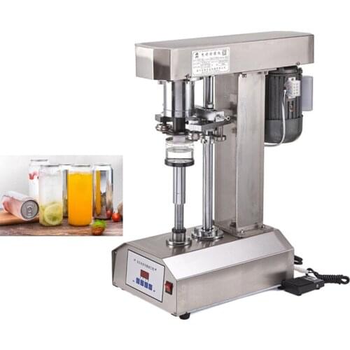 Hot selling can sealing machine high quality desktop stainless steel sealing machine 220V 110V automatic sealing machine
