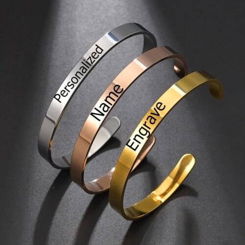 Hu pi pi Engraved Bracelets