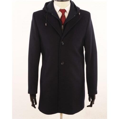 Jan Carlucci Cachet Hooded Over The Knee Coat