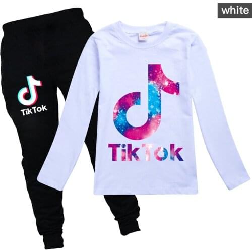 Girls Clothes Spring Autumn Boys Girls Clothing Sets Kids Letter Printing Hooded + Pants 2Pcs for Kids Clothes 2-16Year Children