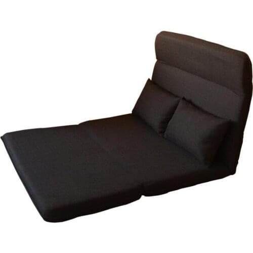 Metal Fashion Soft Adjustable Angle Foldable Sofa Recliner Couch Space-saving Floor Sofa Portable for Bedroom