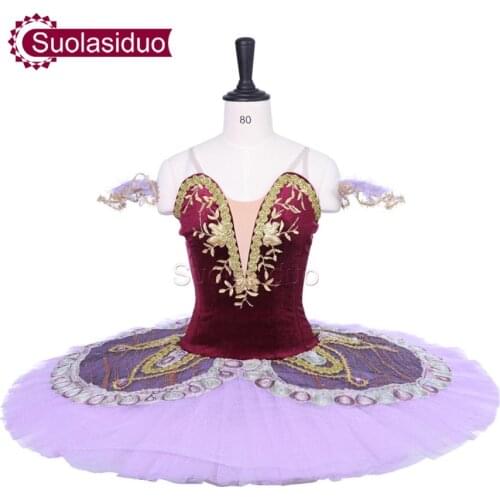 New Arrival Adult Purple Classical Ballet Tutu Costumes The Nutcracker Ballet Dance Stage Wear Girls Ballet Skirt Kids Dresses