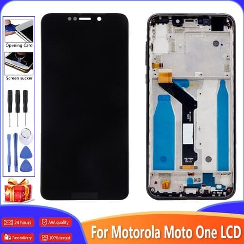 5.9'' Original LCD Screen For Motorola Moto One XT1941 For Moto P30 Play LCD Display Touch Screen Digitizer Assembly Replacement