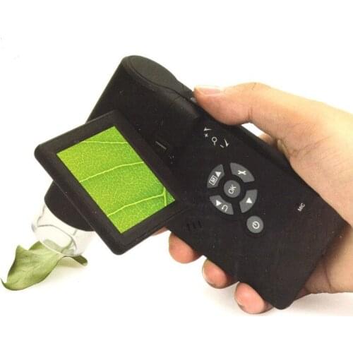 Handheld Portable Mobile 500X 5MP HD Digital Magnifier Microscope Camera 3 Inch Foldable LCD Screen for Soldering and biological