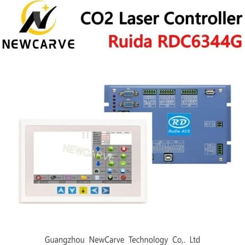 Ruida Rd RDC6344G 7" Touch Panel CO2 Laser DSP Controller For Laser Engraving And Cutting Machine RDC DSP 6344G NEWCARVE
