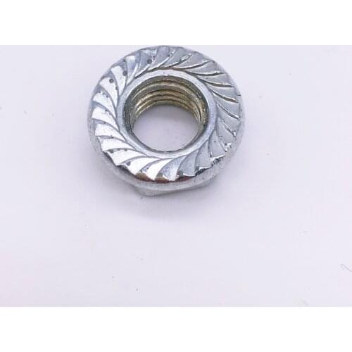 M3 M4 M5 M6 M8 Hex Flange Nuts Carbon Steel Nuts