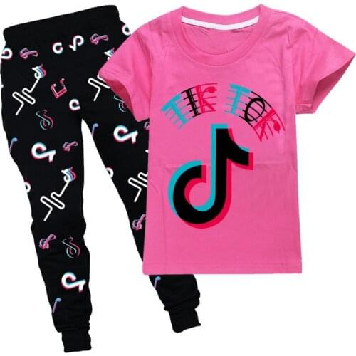 Brand Designer Baby Boy Clothes Sport Clothing Tracksuit Active Kids Letter T-Shirt + Pants Toddler Clothing Sets 2-16Year