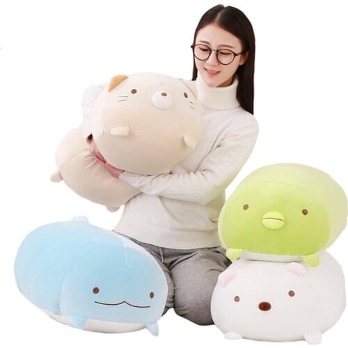 Japanese Animation Sumikko Gurashi Plush Toy Stuffed Soft Plush Toys San-X Corner Bio Cartoon Cute Baby Pillow Sleeping Pillow