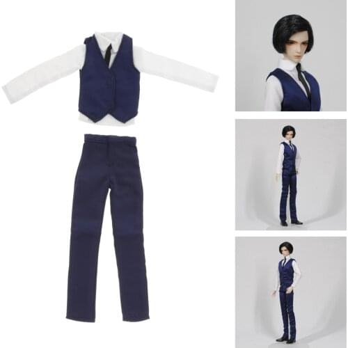 1Set Male Doll Clothes Business Suit for 31cm Doll Accessories for Doll Boy